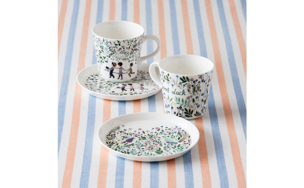 ナルミ アンナエミリア プレート(Have a nice day!) 16cm 51946-5645P