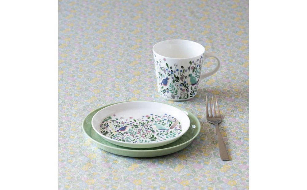 ナルミ アンナエミリア プレート(グリーン) 19cm 41613-5949