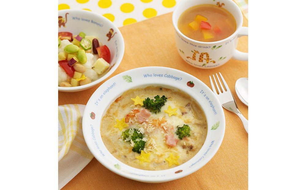 ナルミ みんなでたべよっ！ ポリッジボウル 240cc 40433-1013