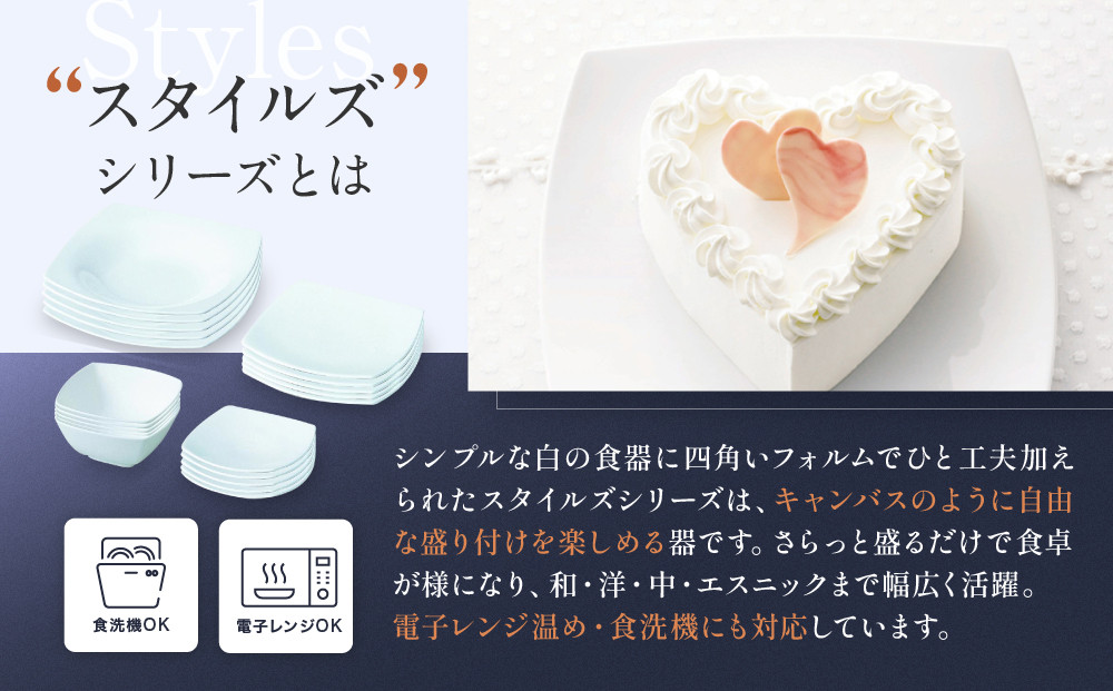 ナルミ スタイルズ 20ピースセット 5人用 50481-24458