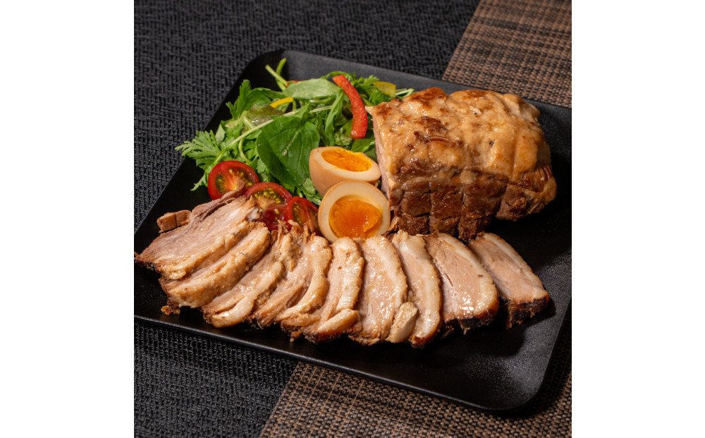 夢やまびこ豚 塩糀プレミアムセット贅沢ブロックチャーシュー×トロトロ煮豚