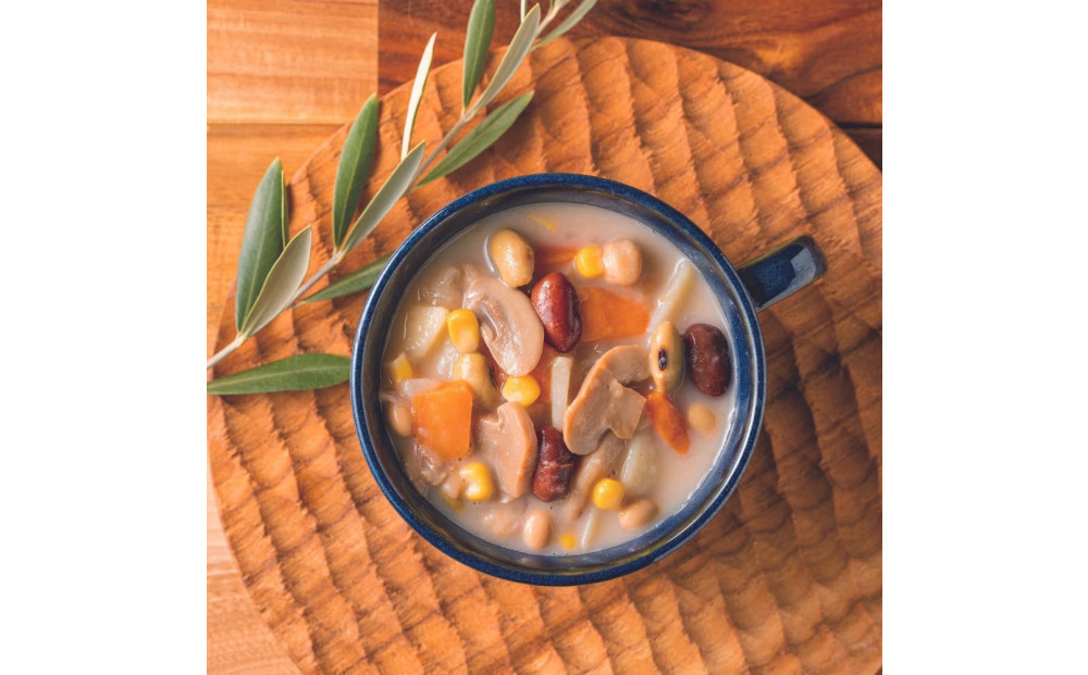 お豆ときのこのごろっとおかずポタージュ　1.6Kg　計10袋(160g×2袋)×5セット