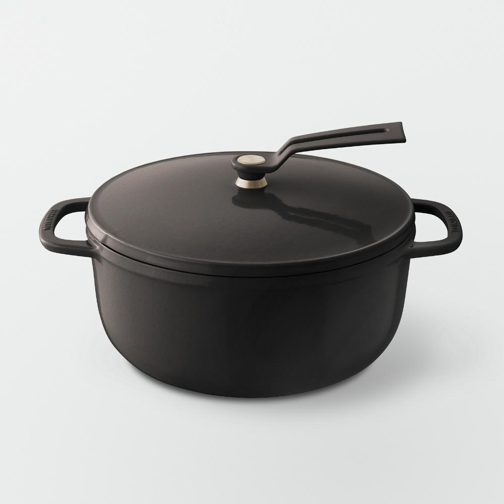 バーミキュラ オーブンポット2 22cm（ヘーゼルナッツブラウン） | 鍋 なべ ホーロー鍋 調理器具 キッチン用品 VERMICULAR ガス火 ガス IH IH対応 エナメル加工 高級感 おしゃれ 無水調理 煮込み 蒸し 焼き 長持ち ギフト プレゼント 人気 おすすめ 送料無料