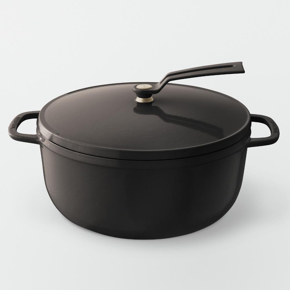 バーミキュラ オーブンポット2 26cm（ヘーゼルナッツブラウン） | 鍋 なべ ホーロー鍋 調理器具 キッチン用品 VERMICULAR ガス火 ガス IH IH対応 エナメル加工 高級感 おしゃれ 無水調理 煮込み 蒸し 焼き 長持ち ギフト プレゼント 人気 おすすめ 送料無料