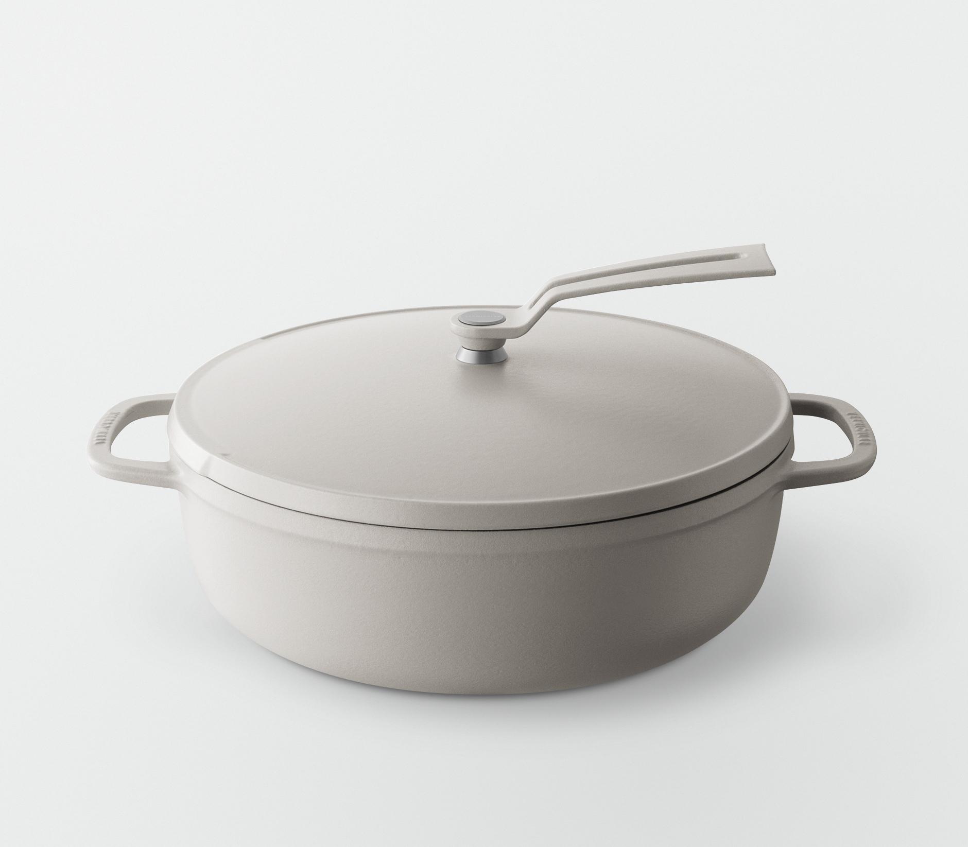 バーミキュラ オーブンポット2 26cm 浅型（マットリネンベージュ／セルフスタンディングリッド） | 鍋 なべ ホーロー鍋 調理器具 キッチン用品 VERMICULAR ガス火 ガス IH IH対応 エナメル加工 高級感 おしゃれ 無水調理 煮込み 蒸し 焼き 長持ち ギフト プレゼント 人気 おすすめ 送料無料