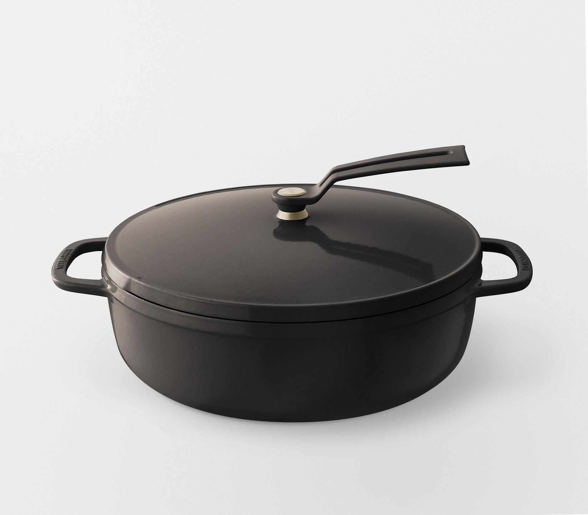 バーミキュラ オーブンポット2 26cm 浅型（ヘーゼルナッツブラウン／セルフスタンディングリッド） | 鍋 なべ ホーロー鍋 調理器具 キッチン用品 VERMICULAR ガス火 ガス IH IH対応 エナメル加工 高級感 おしゃれ 無水調理 煮込み 蒸し 焼き 長持ち ギフト プレゼント 人気 おすすめ 送料無料