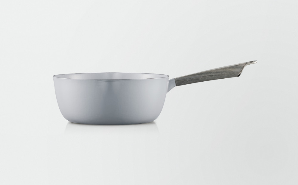 VERMICULAR YUKIHIRA 20cm ＆ドロップリッド＆専用ステンレスリッド（オイスターグレー） | 鍋 なべ 雪平鍋 調理器具 キッチン用品 VERMICULAR 鋳物ホーロー鍋 片手鍋 日本製 ガス火 ガス IH IH対応 和食 煮込み みそ汁 高級 おしゃれ ギフト プレゼント 人気 おすすめ 送料無料