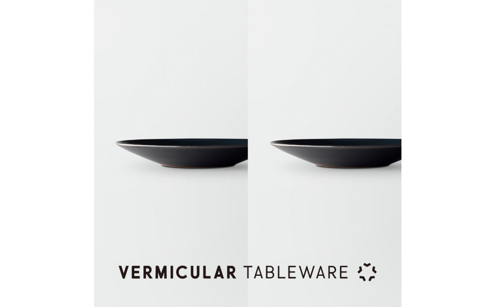 Tableware Flat Plateペアセット24cm 藍墨