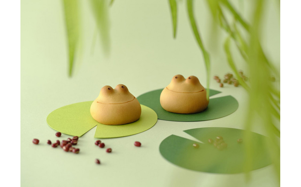 カエルまんじゅう　こしあん6個入×3箱