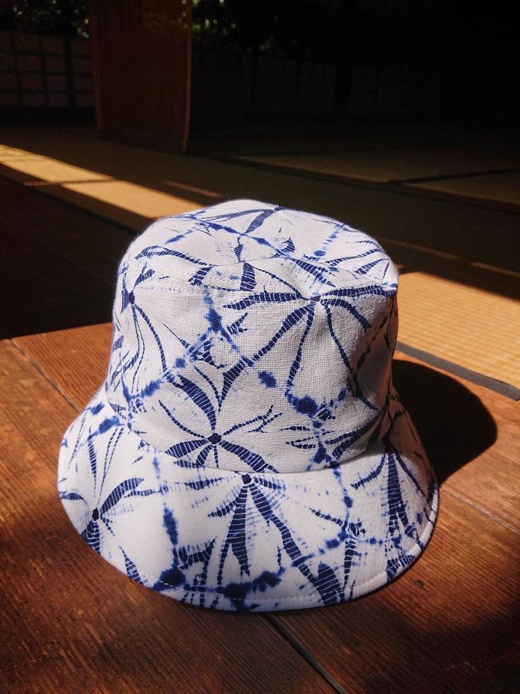 手蜘蛛絞り　クロッシェ帽子（レディース）