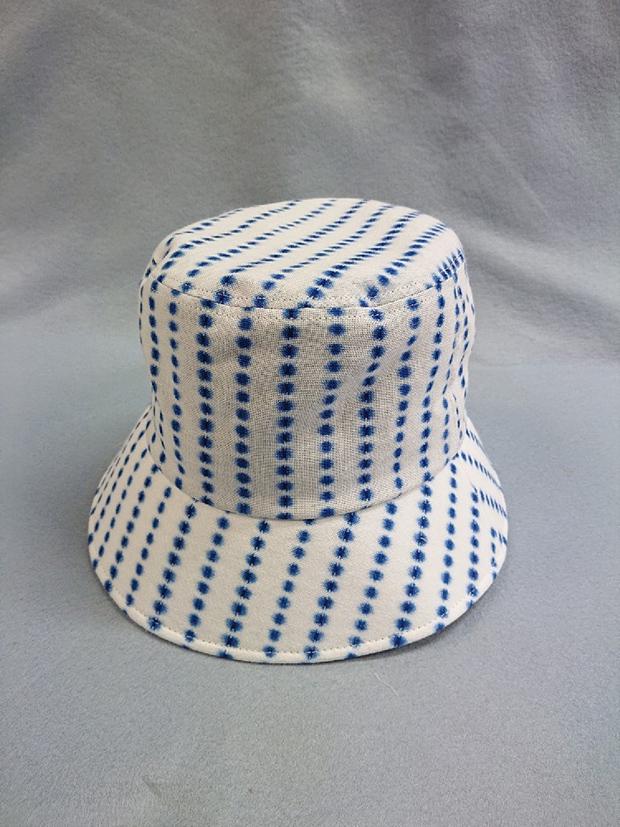 豆絞り　クロッシェ帽子（レディース）