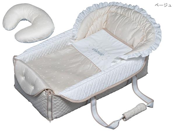 洗える授乳クッション付き バッグdeクーファン エトワール ベージュ