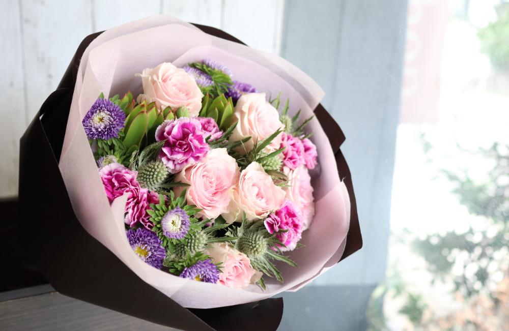 フラワースクール名古屋フラワー学院/レッスンチケット（花束コース初級）３回分～Atelier Moa併設教室～