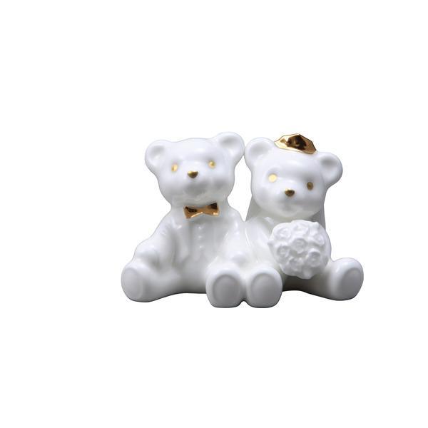 ノリタケの森ベアシリーズ　ウェディングベア　M055　K156