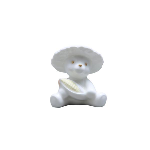 ノリタケの森ベアシリーズ　トウモロコシベア　M034　K084