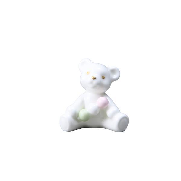 ノリタケの森ベアシリーズ　花より団子ベア　M042　K129