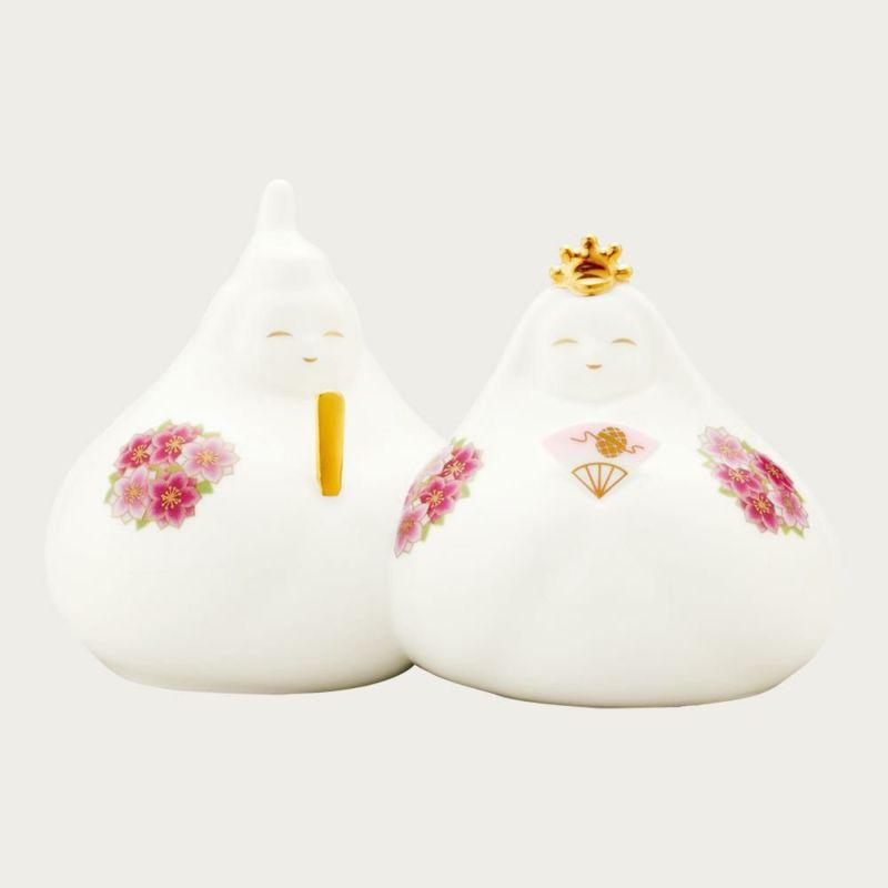 ひな人形（小）桃の花 AC500/TK336