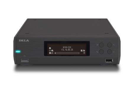 【N100-S20B-J 】DELA ミュージックライブラリー  （ブラック、SSD2TB）