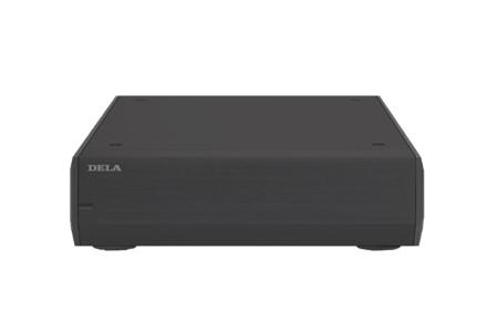 【S100/2-CB-J 】DELA オーディオ用ネットワークスイッチ S100/2-CB-J （ブラック）