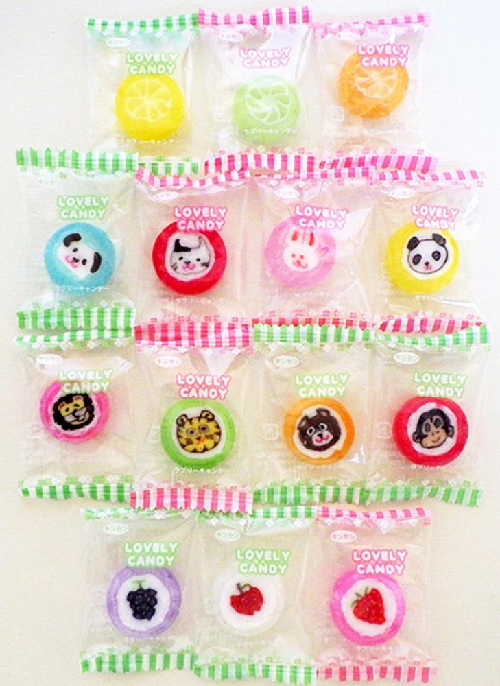 金扇　容器入りラブリーキャンディ　100個入り×2セット