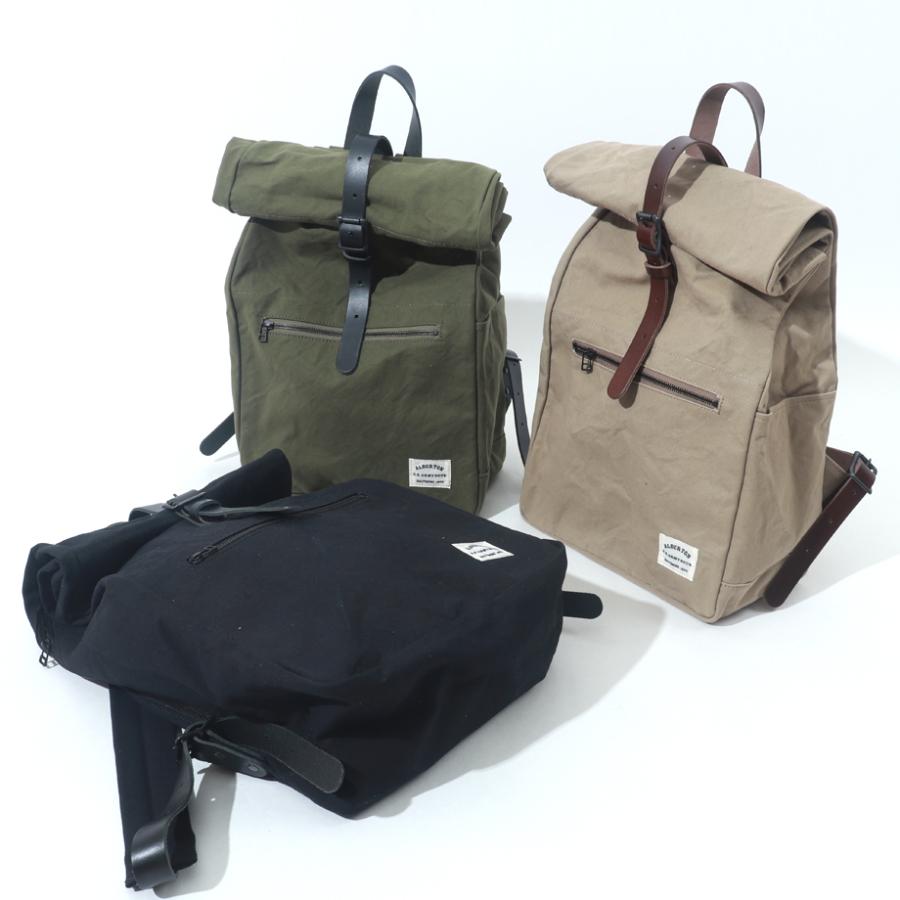 【カーキードラブ】米軍帆布で作ったロールバックパック