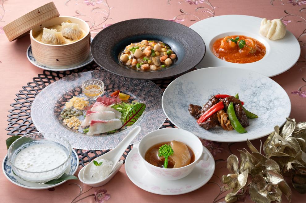 ANAクラウンプラザホテルグランコート名古屋 25周年企画グルメペア招待券【中国料理　花梨・ふかひれ三昧コース】