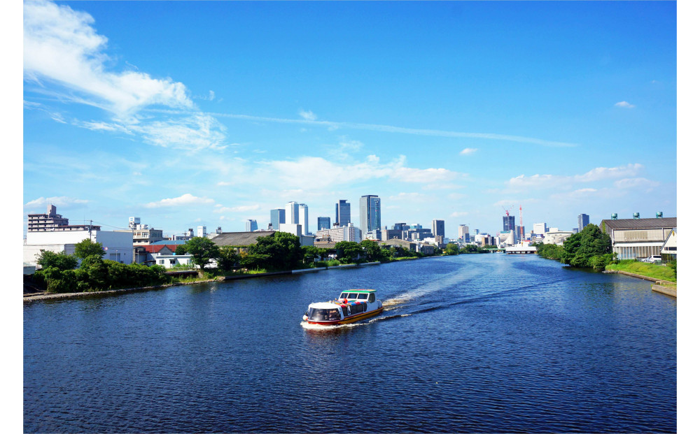 【中川運河再生寄附金専用】クルーズ名古屋「1DAY+パスポート」 1枚