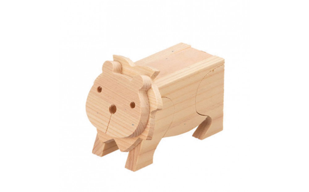 ＭＯＣＣＯ　木の工作キット＜ライオン＞木製玩具  木のおもちゃ 対象年齢６歳から
