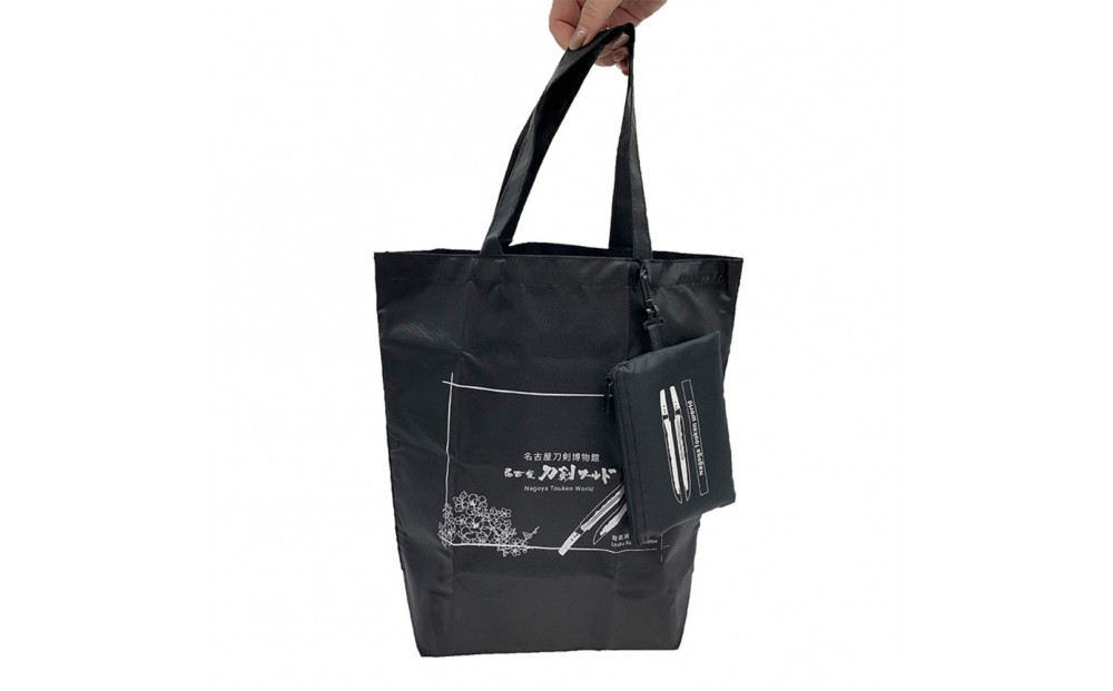 オリジナル【エコバッグ】日本刀 国宝「有樂来国光」デザイン／名古屋刀剣博物館