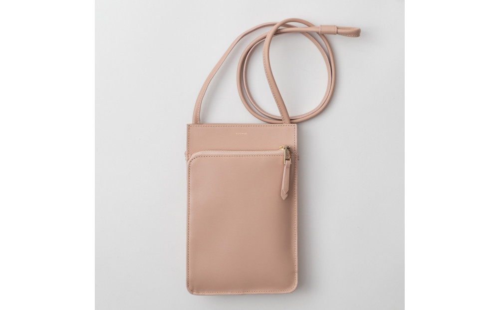 Y-STYLE 魔法の収納スマホショルダー【ベージュピンク】