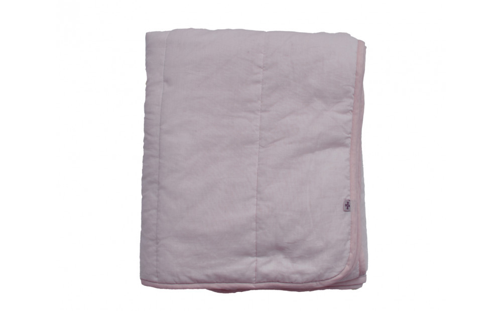 綿入りガーゼキルトケット　シングル（ロゼ・ラベンダー） | Fabric Plus ファブリックプラス ガーゼケット キルトケット タオルケット 綿入り綿100％ 夏用 涼感 軽量 通気性 吸水性 肌触り 快眠 寝具 シングルサイズ 人気 おすすめ 洗える 日本製 送料無料