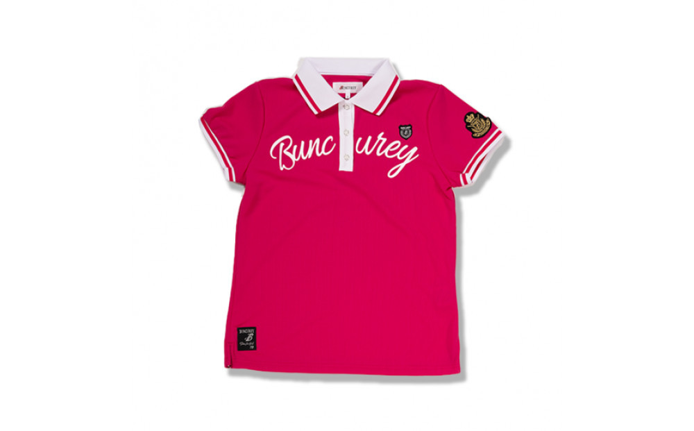 BUNCUREY　ゴルフウェア　半袖ポロシャツ（BL23SS-01-504)　ピンク／サイズ1