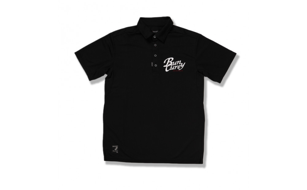 BUNCUREY　ゴルフウェア　半袖ポロシャツ（BM23SS-01-001）ブラック／サイズ4