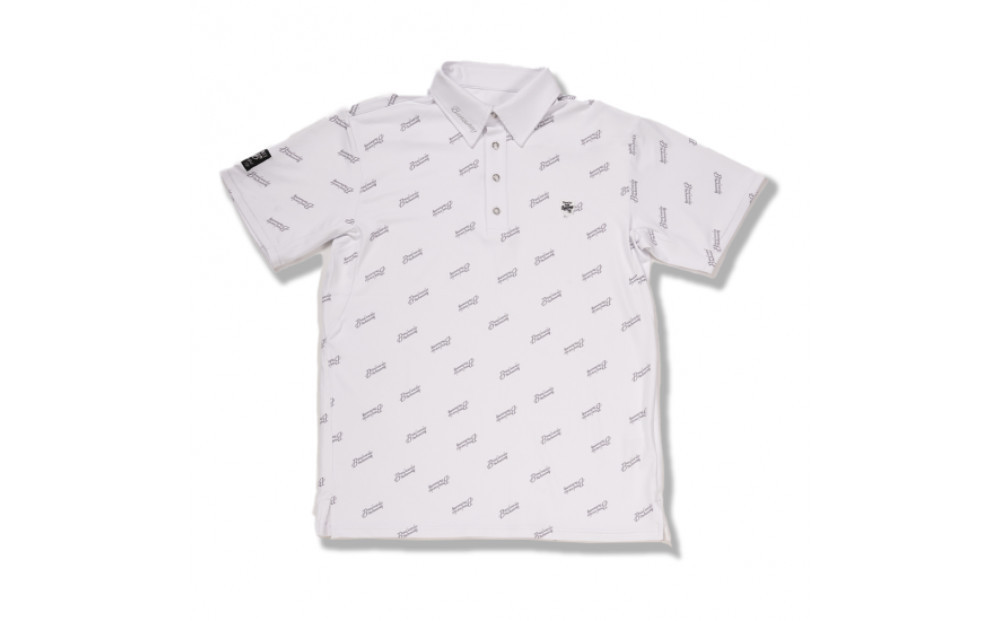 BUNCUREY　ゴルフウェア　≪B≫ロゴ半袖ポロシャツ（BM23SS-01-005）オフ／サイズ4