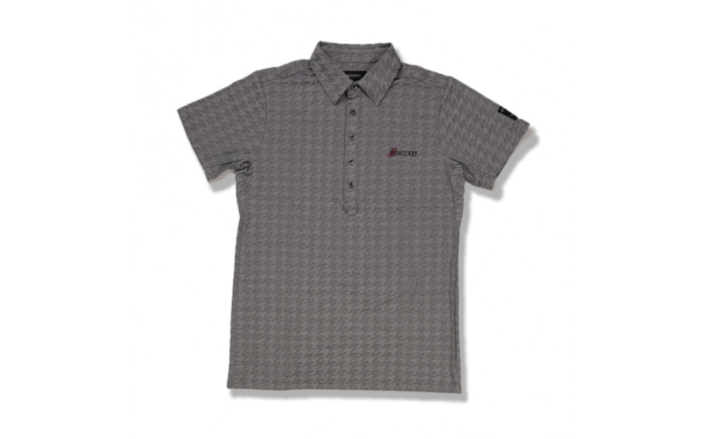 BUNCUREY　ゴルフウェア　半袖ポロシャツ（BM23SS-01-043）グレー／サイズ4