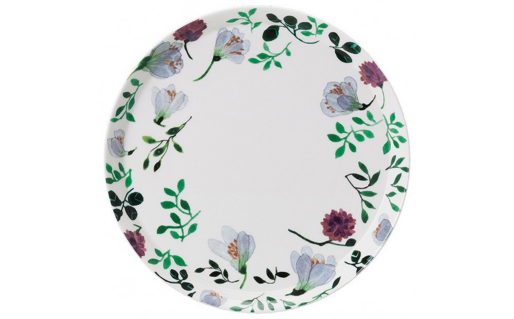 ナルミ アンナエミリア プレート(グランドマザーズブーケ) 24cm 51857-5643P