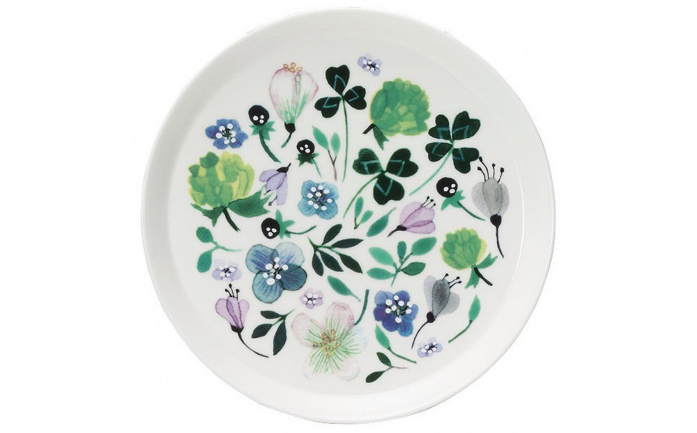ナルミ アンナエミリア プレート(クローバーガーデン) 19cm 51854-5644P