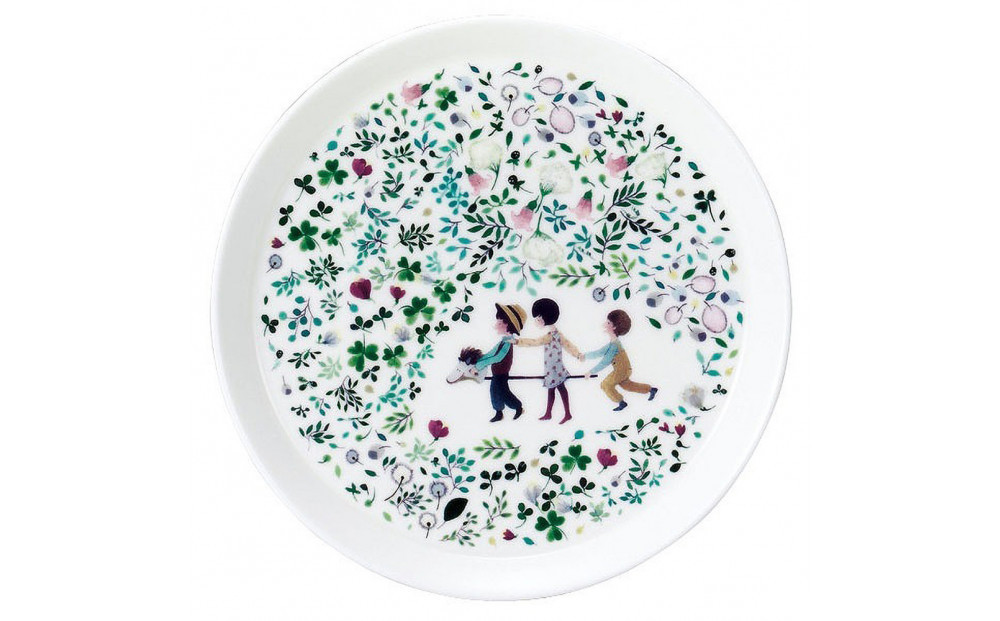 ナルミ アンナエミリア プレート(Have a nice day!) 16cm 51946-5645P