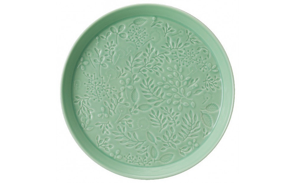 ナルミ アンナエミリア プレート(グリーン) 19cm 41613-5949