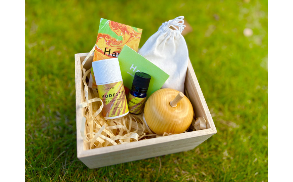 りんごのディフューザーと香りのギフト