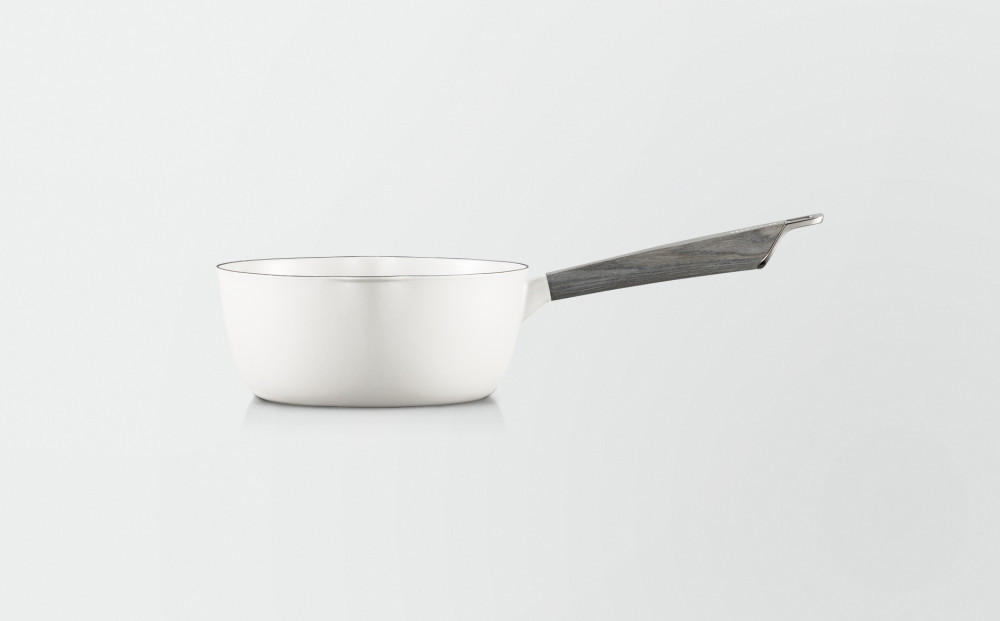 VERMICULAR YUKIHIRA 16cm &ドロップリッド&専用ステンレスリッド(シーソルトホワイト) | 鍋 なべ 雪平鍋 調理器具 キッチン用品 VERMICULAR 鋳物ホーロー鍋 片手鍋 日本製 ガス火 ガス IH IH対応 和食 煮込み みそ汁 高級 おしゃれ ギフト プレゼント 人気 おすすめ 送料無料