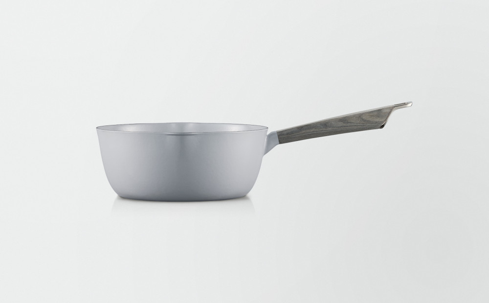 VERMICULAR YUKIHIRA 18cm &ドロップリッド&専用ステンレスリッド(オイスターグレー) | 鍋 なべ 雪平鍋 調理器具 キッチン用品 VERMICULAR 鋳物ホーロー鍋 片手鍋 日本製 ガス火 ガス IH IH対応 和食 煮込み みそ汁 高級 おしゃれ ギフト プレゼント 人気 おすすめ 送料無料