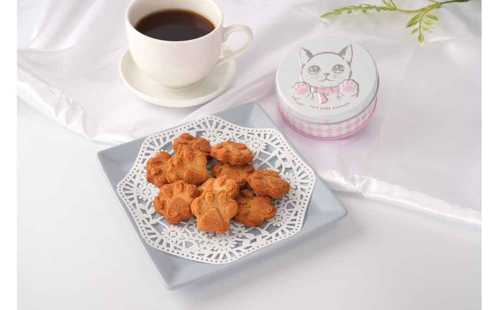 子猫のブランシュ缶クッキー バニラ