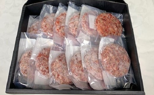 お肉屋さん特製！　豊橋牛（とよはしうし） ハンバーグ　８０ｇ×１２個入（非加熱）