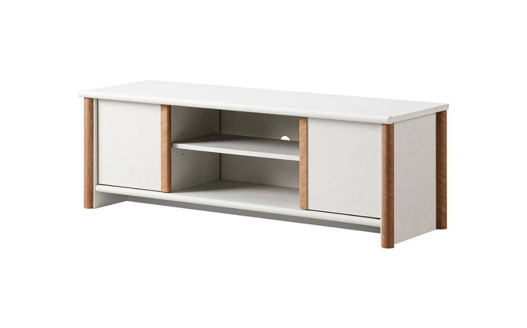 朝日木材 ノアン ローボード ≪NOC-4012AV-WH≫ テレビボード TVボード インテリア 家具 韓国 ナチュラル テレビ台 ホワイト家具 AVボード おしゃれ かわいい シンプル 愛知県 豊橋市