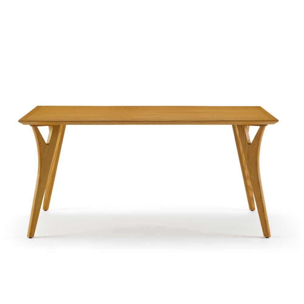 朝日木材 ボスコ ダイニングテーブル 150 天然木 ホワイトアッシュ ミディアムブラウン テーブル 机 ダイニング リビングテーブル 家具 BOSCO おしゃれ かわいい シンプル 愛知県 豊橋市