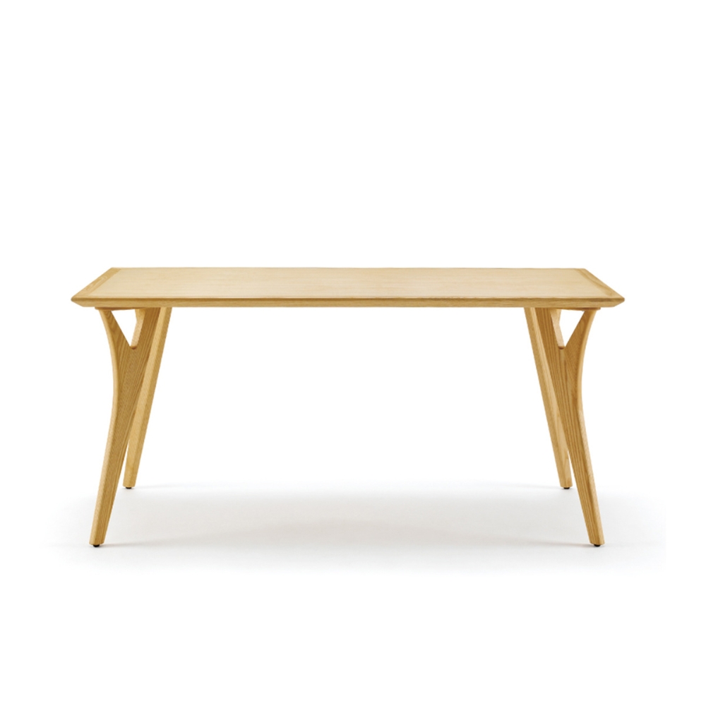 朝日木材 ボスコ ダイニングテーブル 150 天然木 ホワイトアッシュ ナチュラル テーブル 机 ダイニング リビングテーブル 家具 BOSCO おしゃれ かわいい シンプル 愛知県 豊橋市