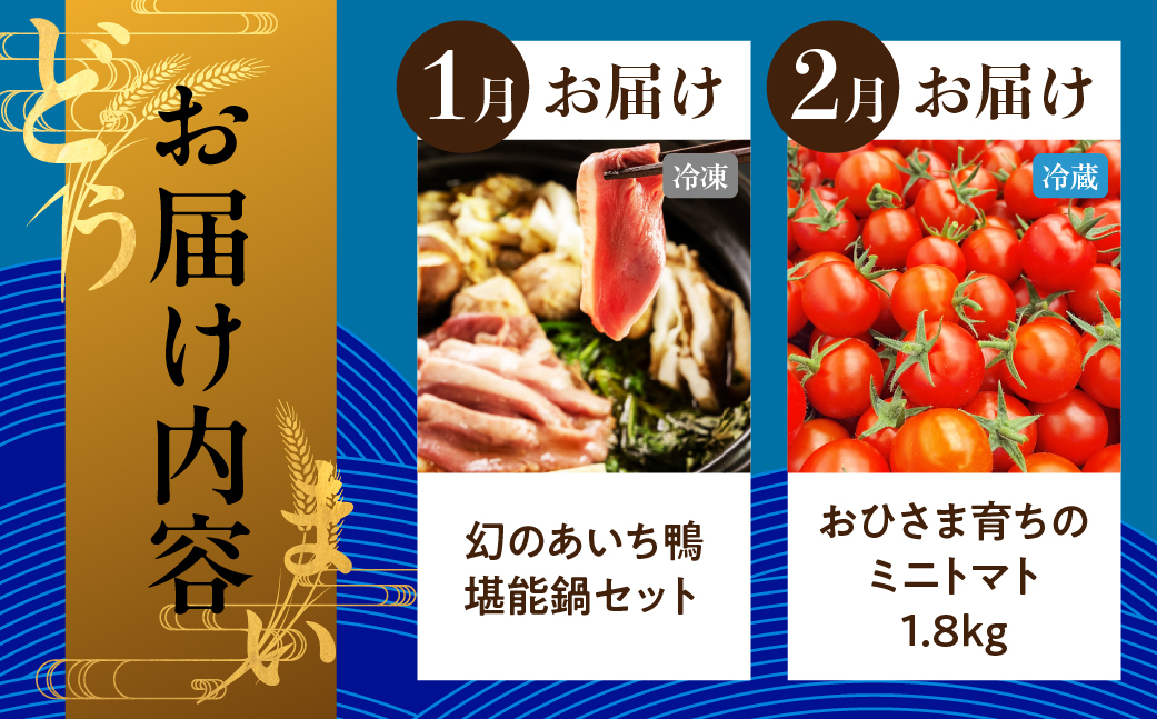 穂の国のどうまい定期便 A＆Bコース