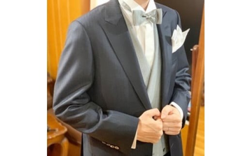 「とよはしの匠」が創るフルオーダーシングルスリーピーススーツ（仮縫付フルハンドビスポーク）
