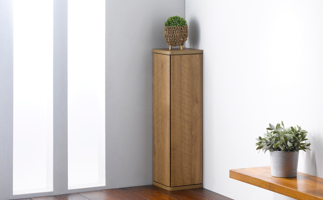 朝日木材 コーナーストレージ ナチュラル  [メーカー品番：LFM-7020ST-NA]